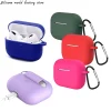 Silicone world Silicone Cover Case For Apple Airpods Pro 3 Case Bluetooth Earphone Protective Case Earphone Accessories