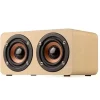 Wood Speakers Bluetooth Wireless Wooden Speaker Acoustic Subwoofer Strong Bass HIFI Soundbox TF Card 3.5mm Aux Loud Music Player